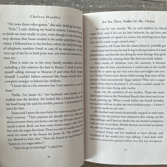 Chelsea Handler 2 for 1 Combo Books - Are You There Vodka? & My Horizontal Life - Picture 5 of 6